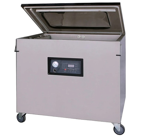 Напольная однокамерная вакуум-упаковочная машина Hualian Machinery DZ-800/2L (нерж. 380 В)