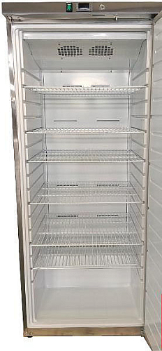 Шкаф морозильный с глухой дверью COOLEQ TBF-600S/S нержавеющий