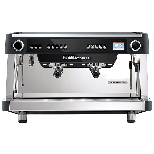 Кофемашина рожковая автоматическая Nuova Simonelli Nuova Aurelia MP 2Gr 220V black+high groups+Autopurge
