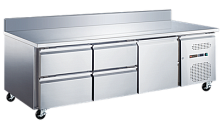 Стол холодильный TATRA TRTGN1D4 TN SB с бортом