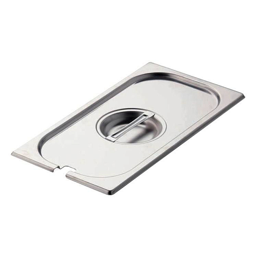 Крышка к гастроемкости Hurakan GD-P 1/9 с отверстием для ложки