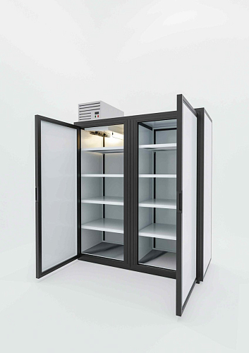 Холодильный шкаф на 2 секции Berk ШХС 1.8 глухой - модель №18