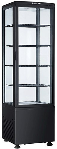 Витрина холодильная Koreco RTC 235L черная