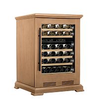 Винный шкаф компрессорный MEYVEL MV46PRO-KBT2 (Натуральный бук)