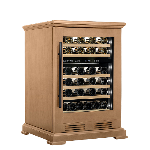 Винный шкаф компрессорный MEYVEL MV46PRO-KBT2 (Натуральный бук)