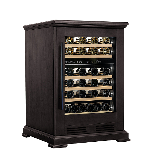 Винный шкаф компрессорный MEYVEL MV46PRO-KBT2 (Тёмный шоколад)