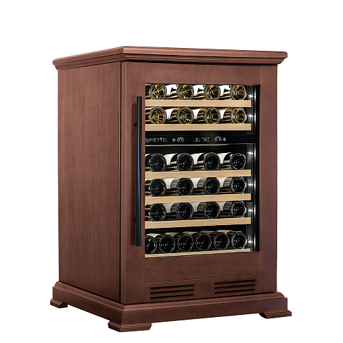 Винный шкаф компрессорный MEYVEL MV46PRO-KBT2 (Итальянский орех)