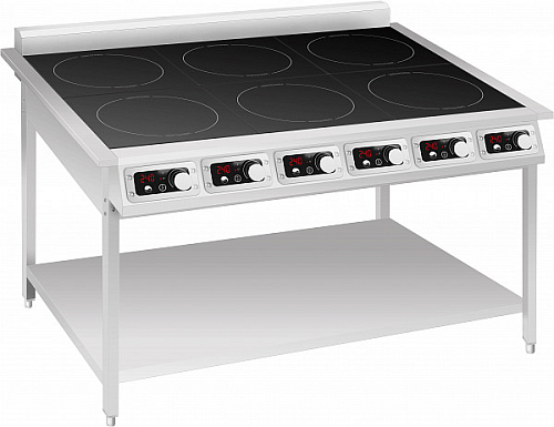 Плита индукционная INDOKOR IN3500-6PRO 900 серии, напольная на подставке