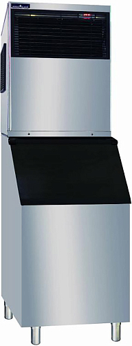 Льдогенератор EKSI Cube LLC-220, бункер, кубиковый лёд