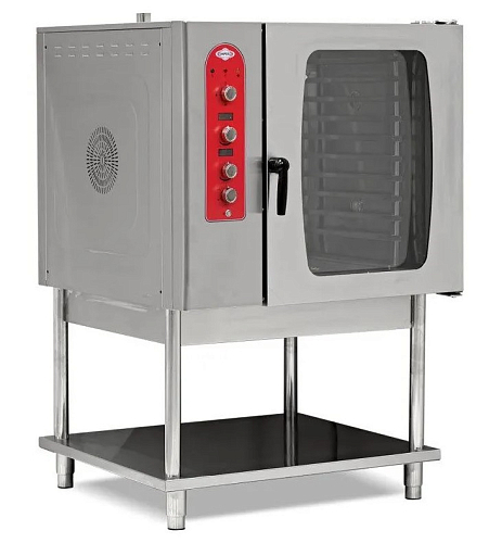 Печь конвекционная 10-уровневая электрическая, напряжение 380 В, мощность 16,5 кВт