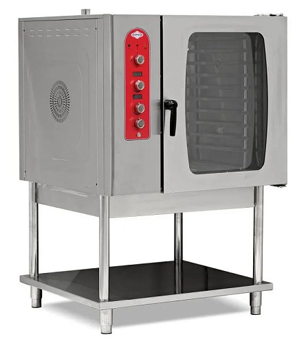Печь конвекционная 6-уровневая электрическая, напряжение 380 В, мощность 10,8 кВт