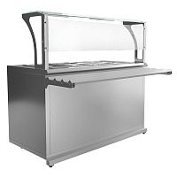 Мармит вторых блюд паровой Luxstahl МВП (С)-1200 Premium (камень)