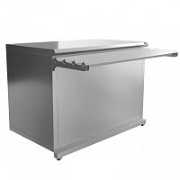 Прилавок нейтральный Luxstahl ПН-1200 Premium (камень)