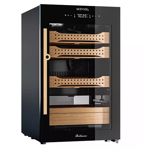 Шкаф для сигар MEYVEL MC-120BK (PRO)