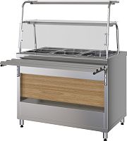 Мармит электрический для вторых блюд напольный Марихолодмаш ПМВЭ11