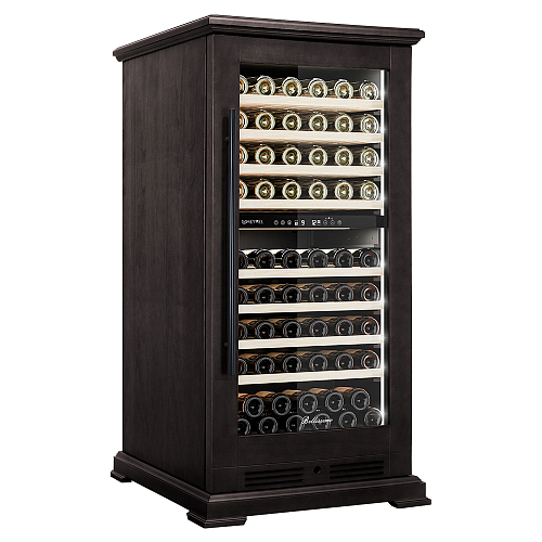 Винный шкаф MEYVEL MV99PRO-KBT2 (Тёмный шоколад)