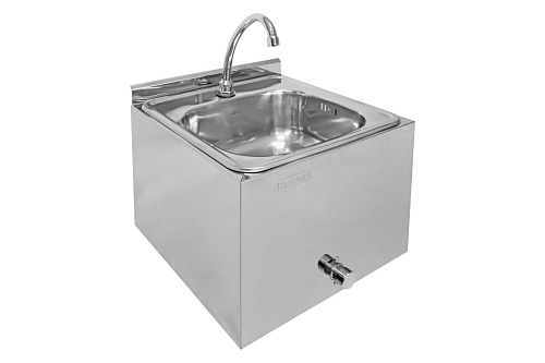 Рукомойник настенный с бедренным приводом Hessen (Мартэл) РНБ 4*3