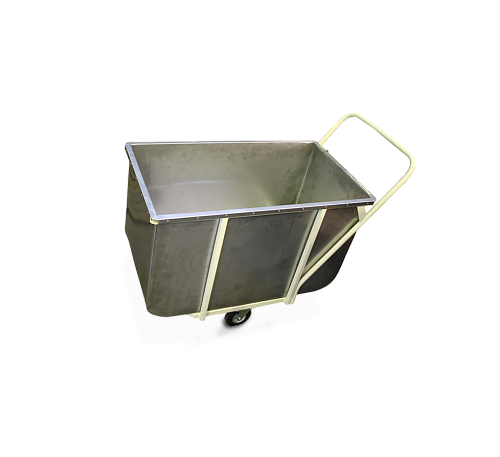 Тележка для белья Вязьма ТН-300, корзина из нержавеющей стали