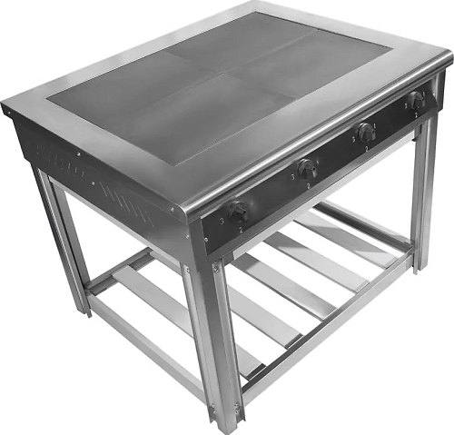 Чугунная плита OBOD 4 конфорок