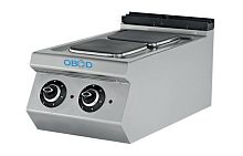 Чугунная плита OBOD 2 конфорки