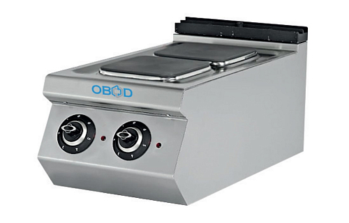 Чугунная плита OBOD 2 конфорки