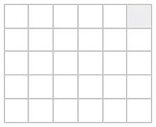 Решетка на 30 ячеек (80х80мм) для тестоделителей Vitella серии SQG