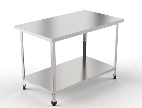 Стол производственный Рест металл СПОП 800/700/850, с+ («Стандарт+», GP, полка сплошная-1шт.)