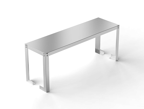 Полка-надстройка к столу Рест металл ПНн 1/1400/400/400, с+ («Стандарт+», GP)