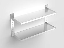 Полка настенная консольная Рест металл ПНК 2/1000/300/500 (GP)