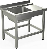 Стол для грязной посуды с направляющими KAYMAN для П/М TATRA СПМ-321/0907 правый