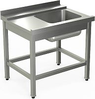 Стол для грязной посуды с направляющими KAYMAN для П/М TATRA СПМ-321/0907 левый