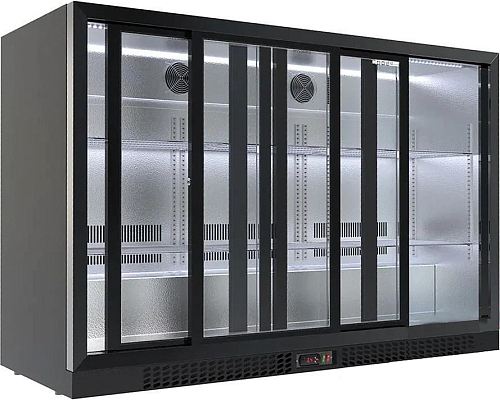 Холодильный шкаф COOLEQ BF-330S черный