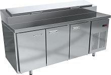 Стол холодильный для пиццы KRONER СХП 3-180-70