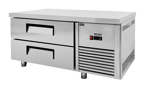 Стенд морозильный Koreco MC F127D LT с 2 ящиками под 2*GN1/1, для установки тепловой линии 600-700 мм