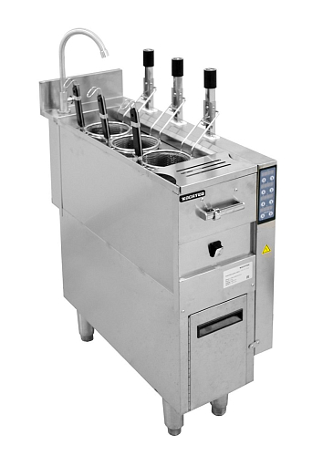 Макароноварка Kocateq ES BLL 290 CAS ECO электрическая автоматическая напольная, 1 ванна 30 л с 3 порционными корзинами