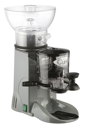 Кофемолка CUNILL TRANQUILO II ABS grey + counter +1 kg hopper (M1102+counter+1Kg) с увеличенным бункером для зерна 1 кг, бункер для молотого кофе 0.3 