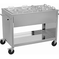 Мармит электрический для вторых блюд напольный Gabino M3MOB (Столешница нерж)