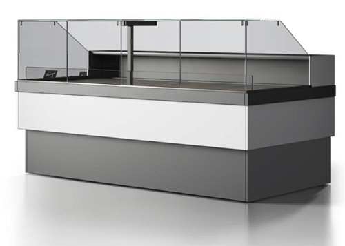 Холодильная витрина Enteco master НЕМИГА CUBE 120 ВСн универсальная, встроенный агрегат