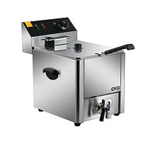 Фритюрница EKSI HEF-8L, с краном, рестайлинг