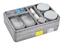 Поднос теплоизолированный 37х53 см, h=12 см с посудой Cambro (ITENEPP1118H) /1/