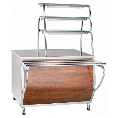 Прилавок для горячих напитков Abat ПГН-70Т, кашированный