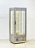 Витрина кондитерская вертикальная Glacier Стелла с 3-х сторон стекло
