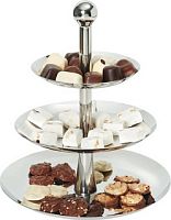 Подставка для пирожных трёхъярусная HENDI 429914