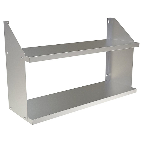 Полка настенная двухуровневая Кобор ПК2-120/30