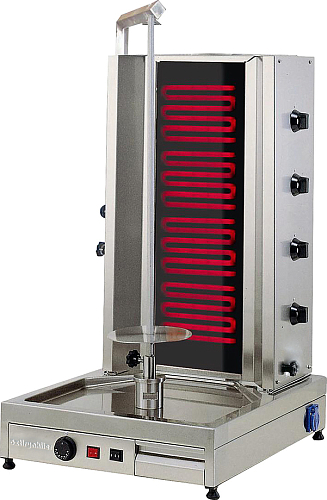 Гриль-шаурма Ozti 4EU-W