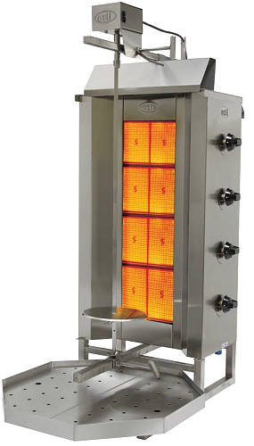 Гриль-шаурма Ozti 4GD (газ)