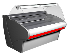 Холодильная витрина Полюс Carboma G110 VV 1,5-1 без боковин (ВХСр-1,5ш G110 (динамика))