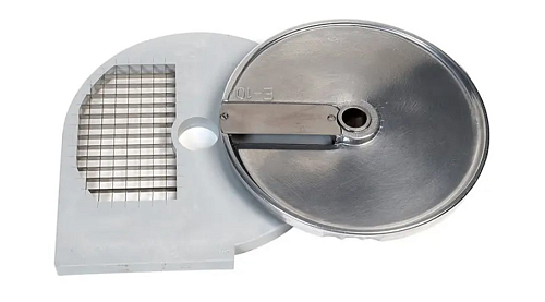 Комплект дисков E8+D8х8 для нарезки кубиков 8мм для овощерезки т.м. Vortmax серии SL, мод. SL55/58