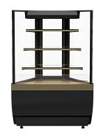 Нейтральная витрина Полюс Carboma KC70 N-3-2 LIGHT открытая (версия 2.0) (9005)