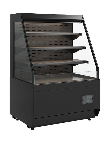 Витрина холодильная кондитерская Полюс Carboma KC70 VM 1,3-2 STANDARD открытая, горка (версия 2.0) (9005)